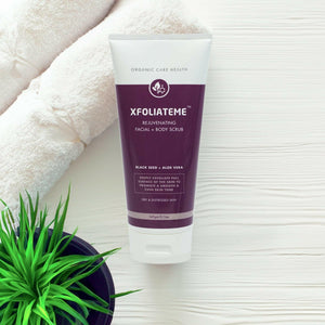 Xfoliateme - exfoliate the skin, revealing a clear and fresh complexion