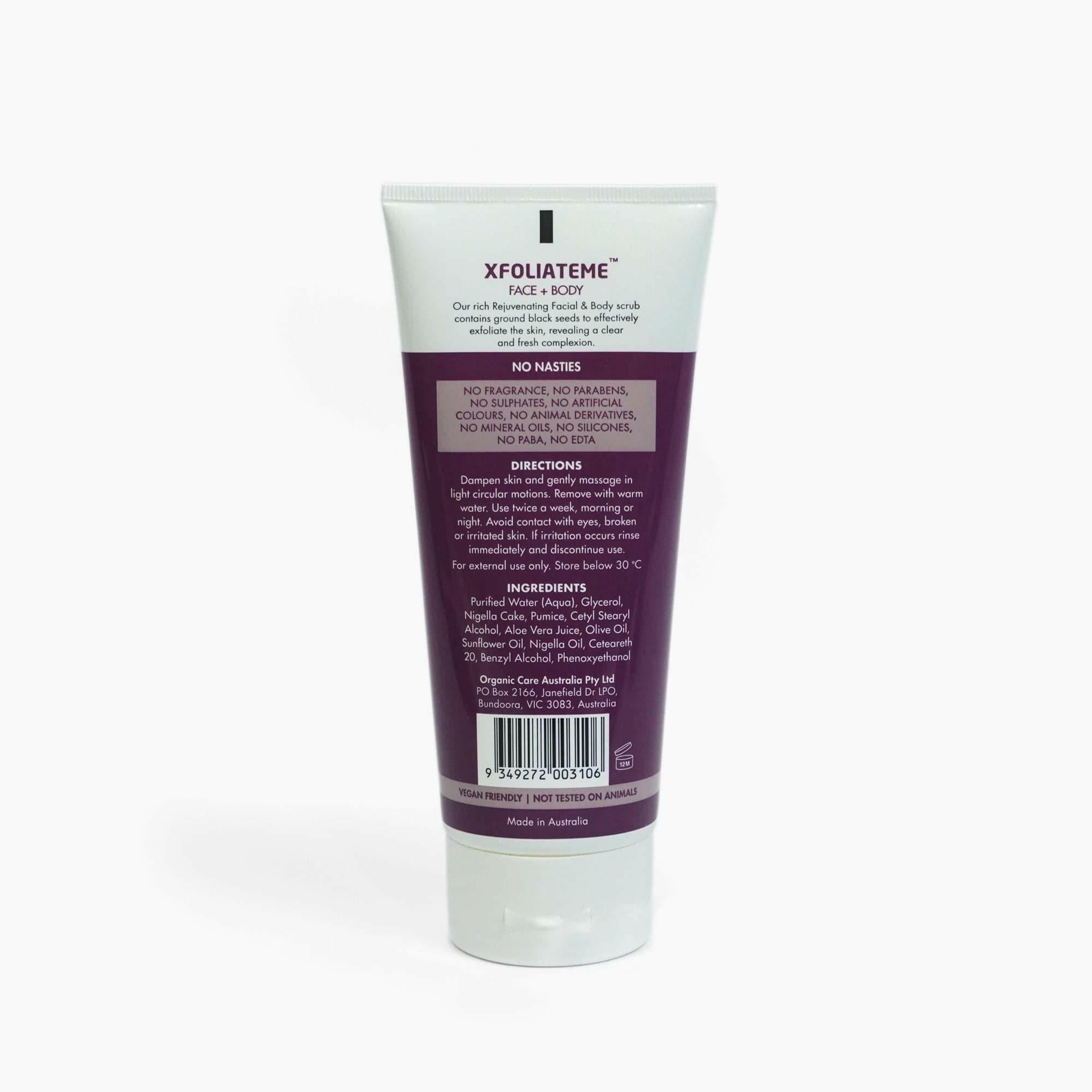 Xfoliateme - exfoliate the skin, revealing a clear and fresh complexion