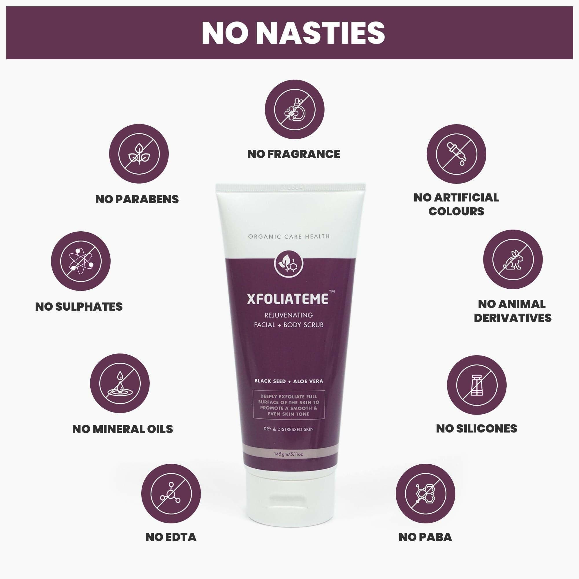 Xfoliateme No Nasties